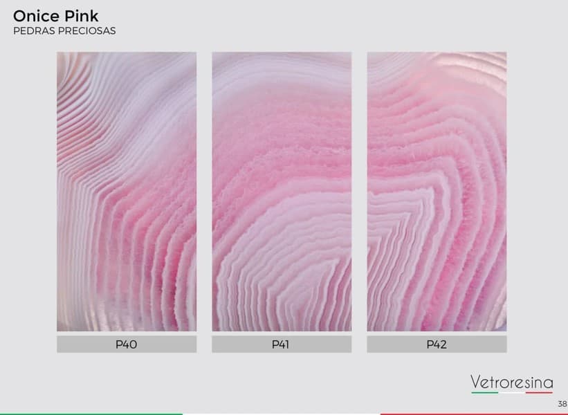 Vetroresina Vetrodecor VMD Onice Pink Image