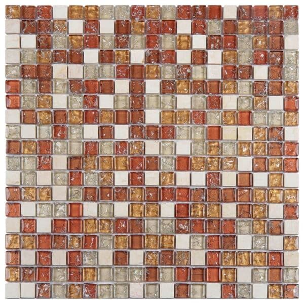 pastilha glass mosaic linha glass stone gs 304