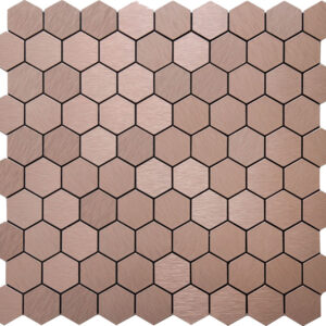 Pastilha Glassmosaic Metal Autocolante AL1014