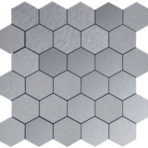 Pastilha Glassmosaic Metal Autocolante AL1015