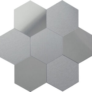 Pastilha Glassmosaic Metal Autocolante AL1017