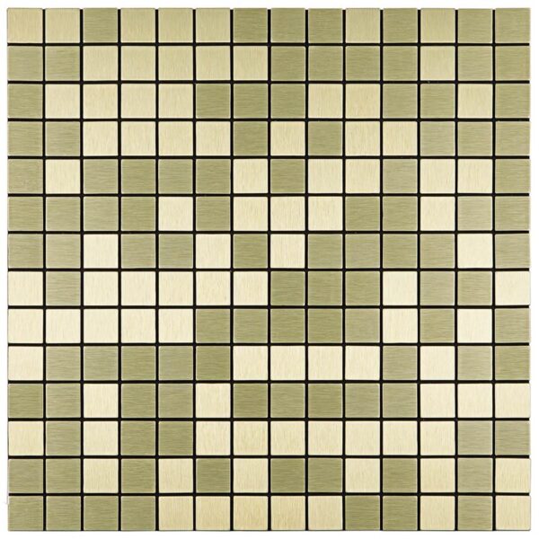 Pastilha Glassmosaic Metal Autocolante AL200