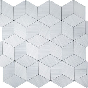 Pastilha Glassmosaic Metal Autocolante AL702
