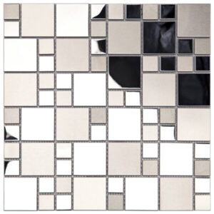 Pastilha Glassmosaic Metal AX07