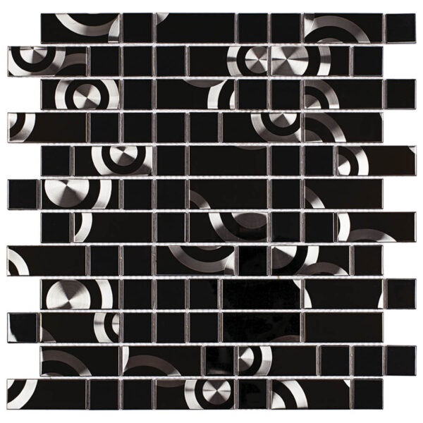 Pastilha Glassmosaic Metal AX23