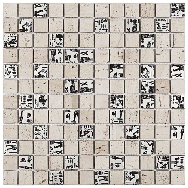 Pastilha Glassmosaic Metal AX24