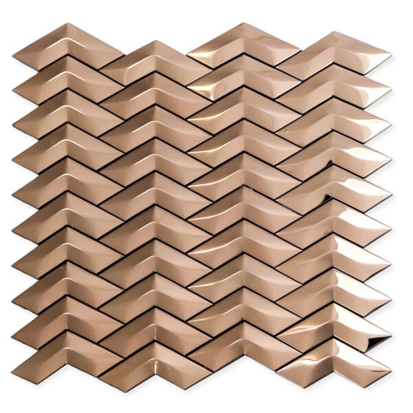 Pastilha Glassmosaic Metal AX33