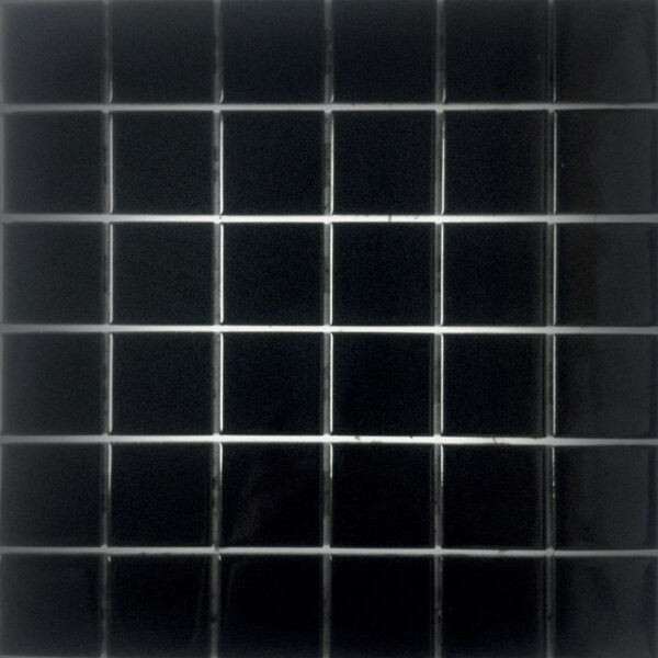 Pastilha Glassmosaic Porcelana Preta 200