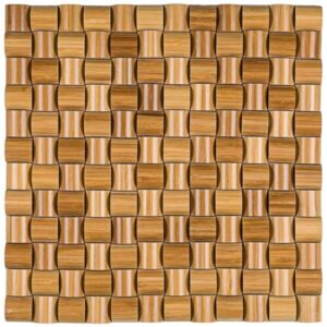 Pastilha Glassmosaic Wood Mosaic WD14
