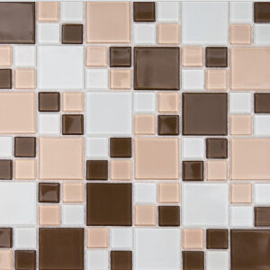 Pastilha Glassmosaic Vidro Cristal K2413