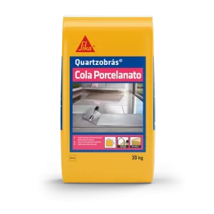 Sika Quartzobras Cola Porcelanato - Cinza e Branco