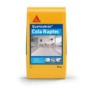 Sika Quartzobras Cola Raptec - Cinza e Branco