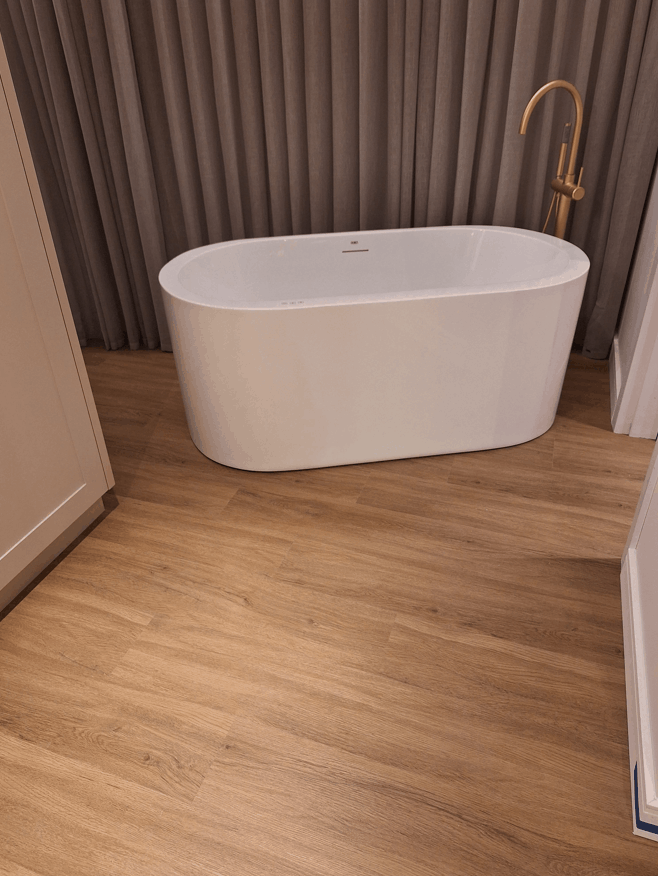 Piso Vinílico Statto Del Arte Techwood SPC Clicado Cumaru - Imagem 2