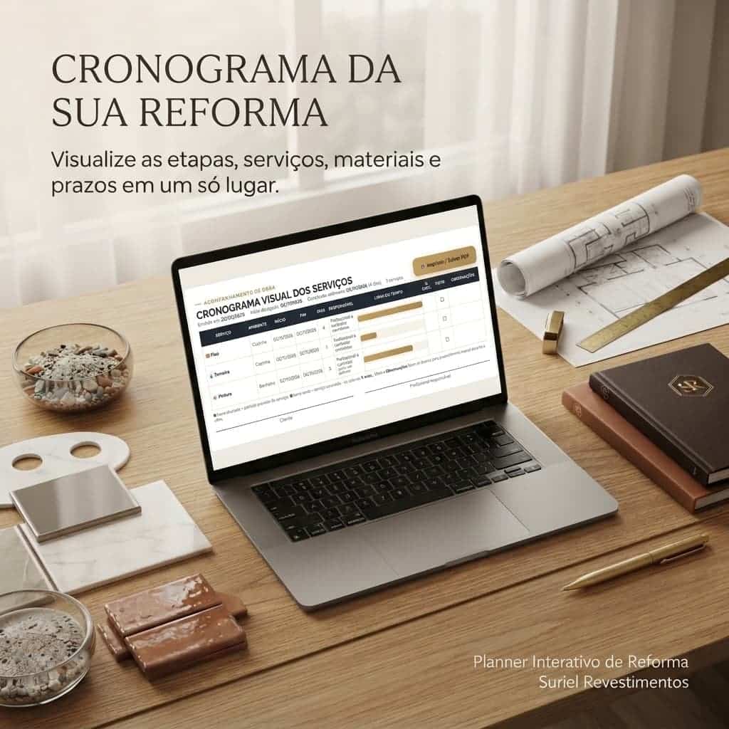 Planner Interativo de Reforma — Acesso por 12 meses - Imagem 3