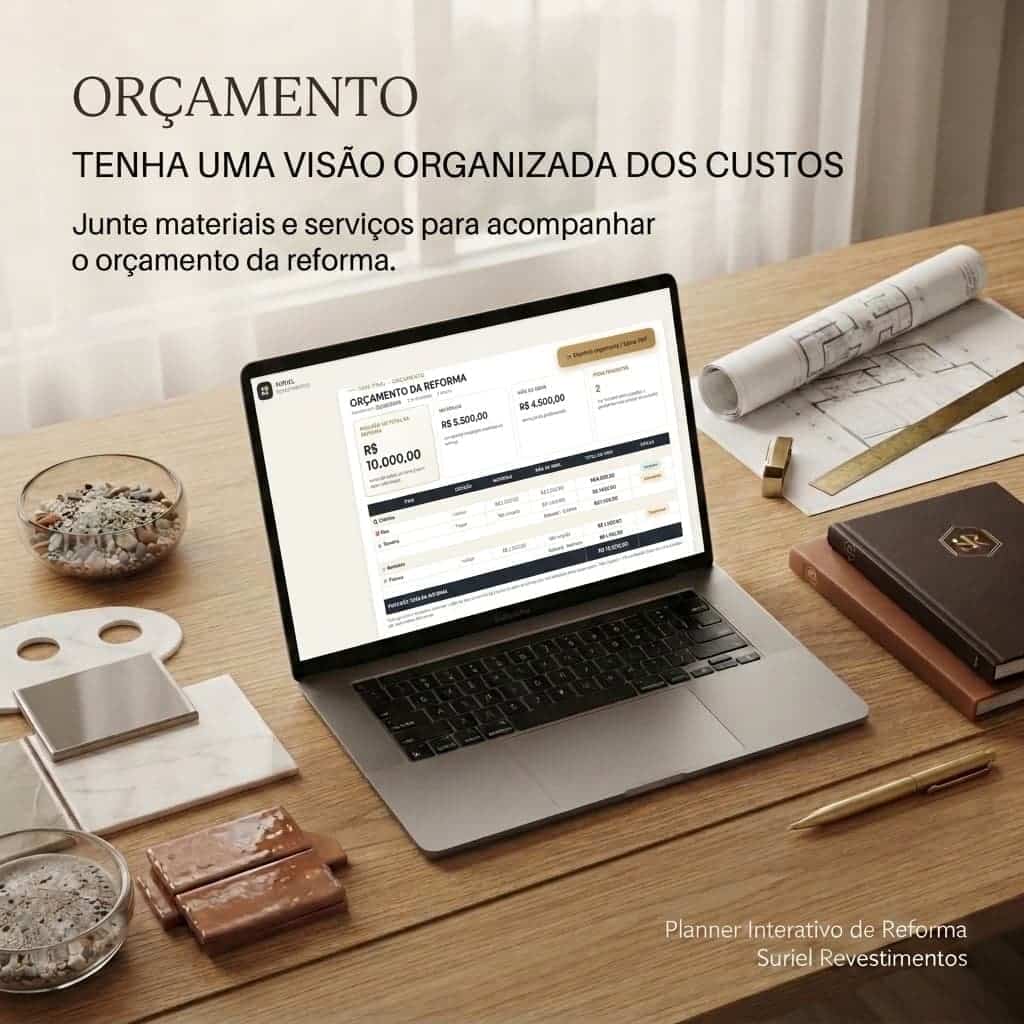 Planner Interativo de Reforma — Acesso por 12 meses - Imagem 4