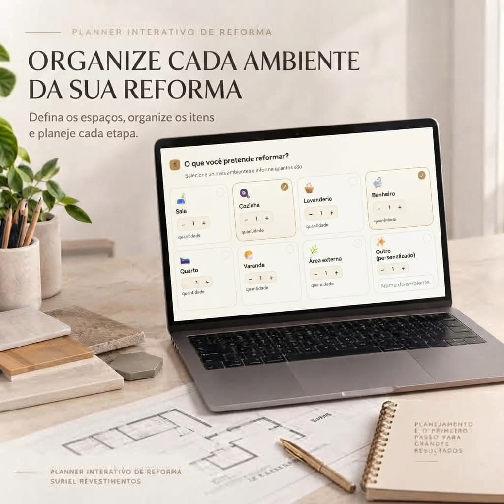 Planner Interativo de Reforma — Acesso por 12 meses - Imagem 5