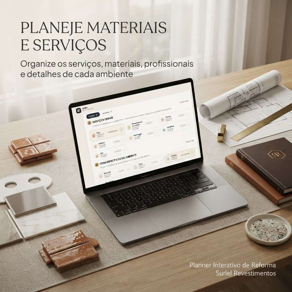 Planner Interativo de Reforma — Acesso por 12 meses - Imagem 2