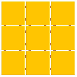 Revestimento Ceral Lisa Amarelo Brilhante
