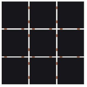 Revestimento Ceral Lisa Black Acetinado